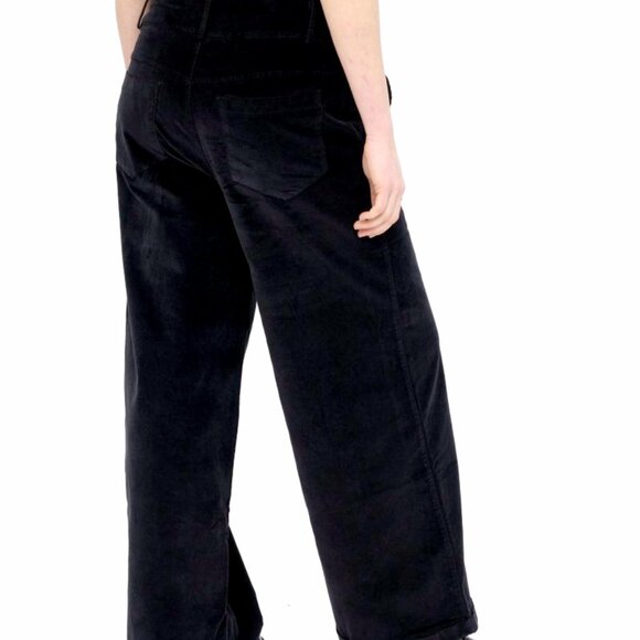 AMIC by Baci- Women "Palazzo Velvet Pants" Designed & Made in Italy- Size: XS - Picture 5 of 13